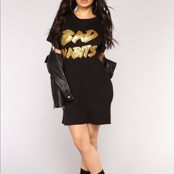 Fashion Nova over Size Tunic - Picture 2 of 3